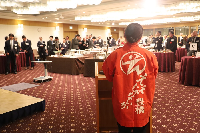 総会抽選会様子